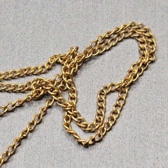 VTG 12K GF Sand Dollar Pendant Necklace 18" Natural Shell 1970s USA - Picture 6 of 11